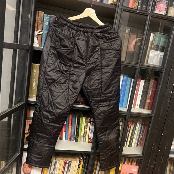 LSG Pants - Women's Quilted Black Joggers